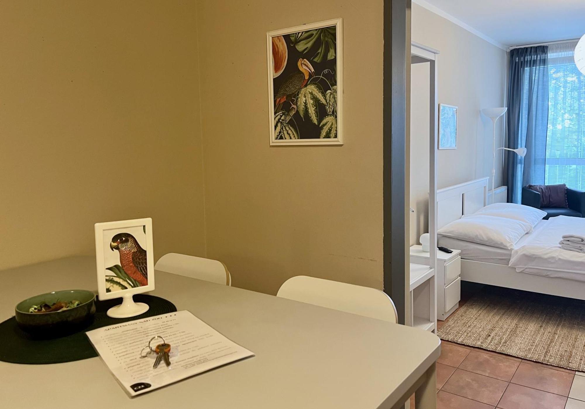 Apartmany Nad Zoo Plzen Bagian luar foto